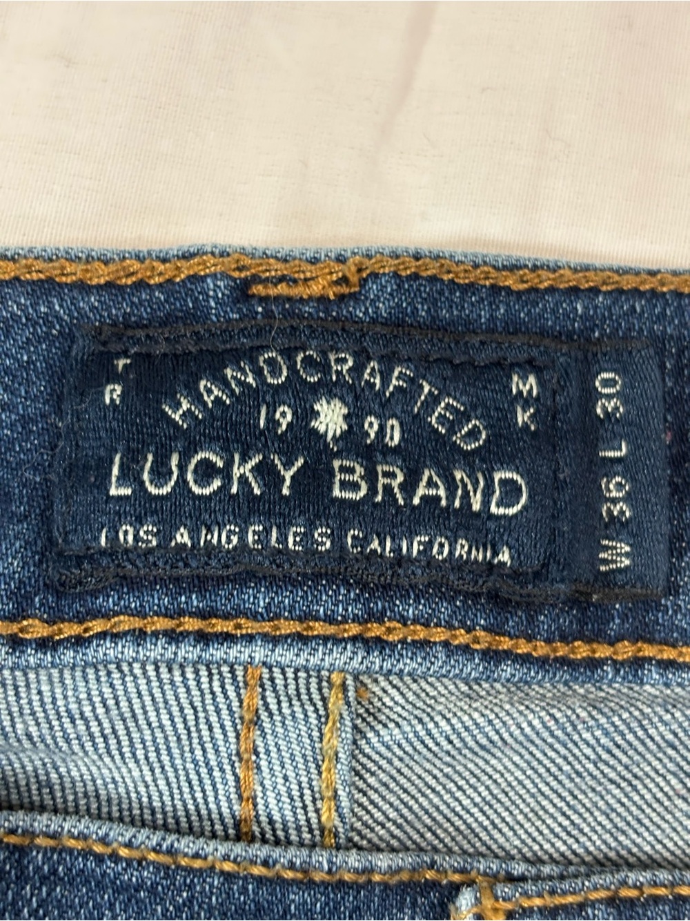 Lucky Brand Men's Blue Relaxed Fit Jeans